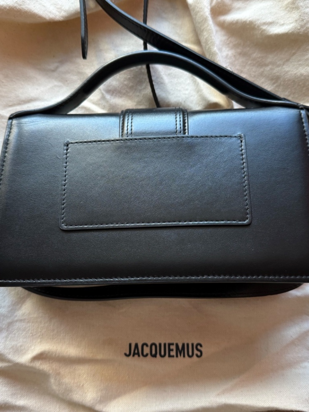 Jacquemus Le Grand Bambino Handbag, Black - Picture 2 of 6